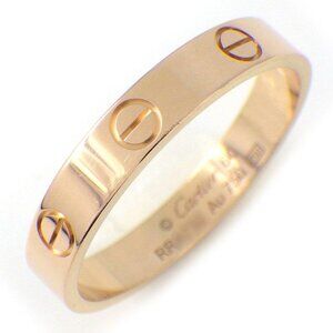 Cartier Ring Love Small Model SM 18K Pink Gold